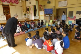 北串小学校との交流会 2013年 3月 7日
